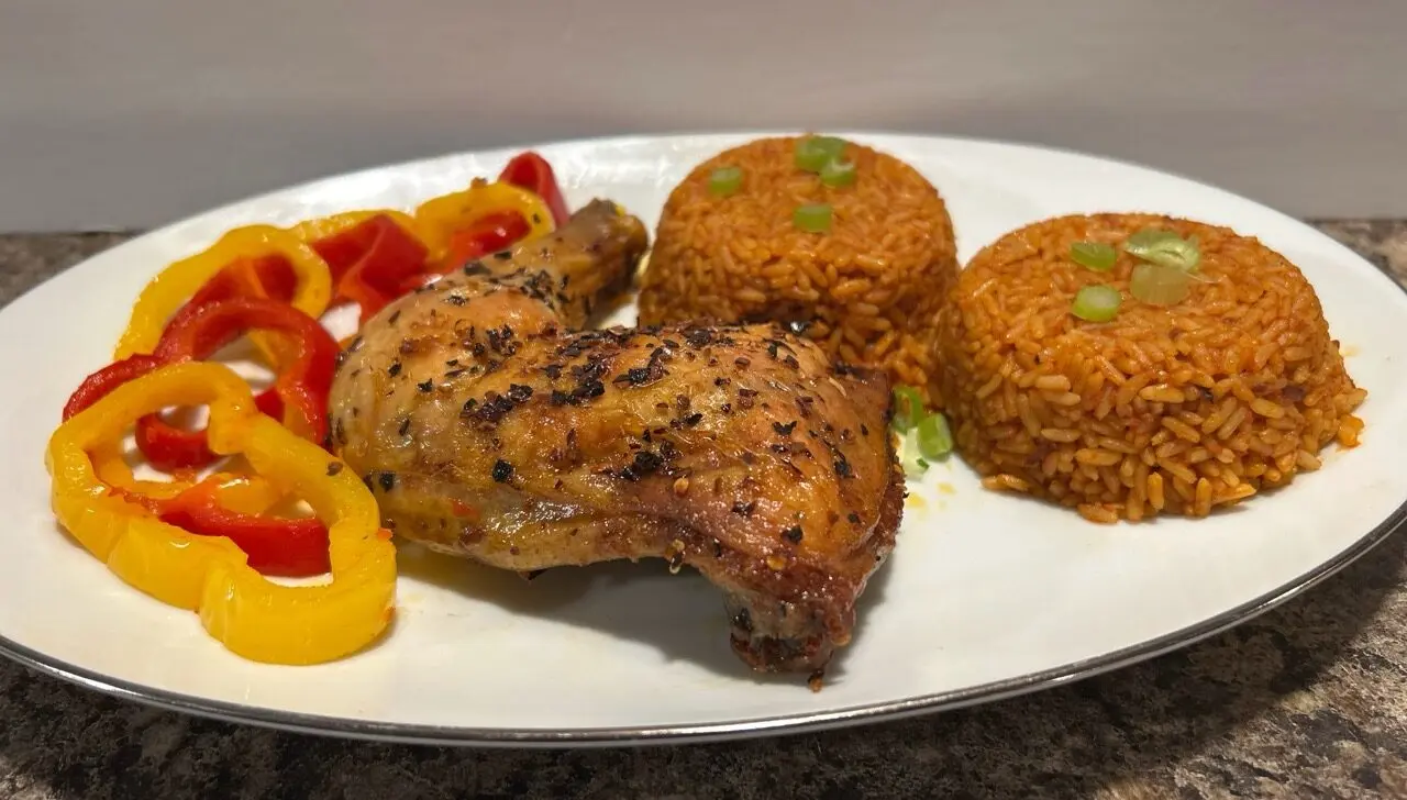 flavors of logos chicken and rice