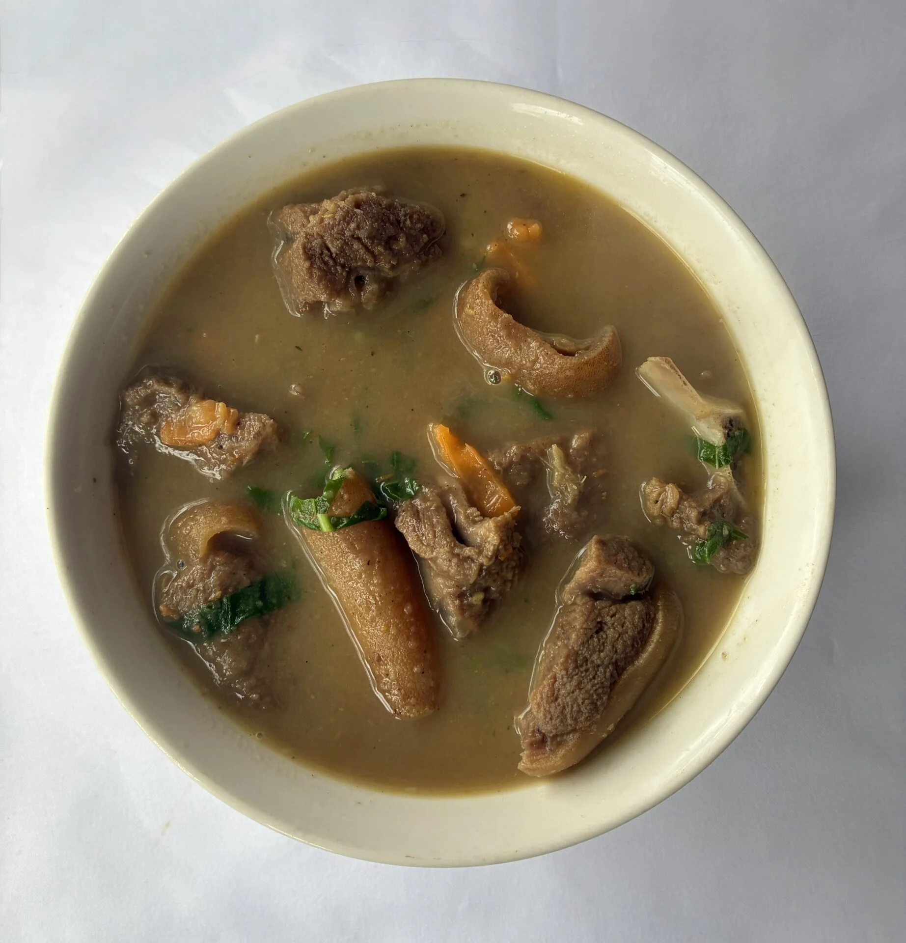 pepper soup with goat